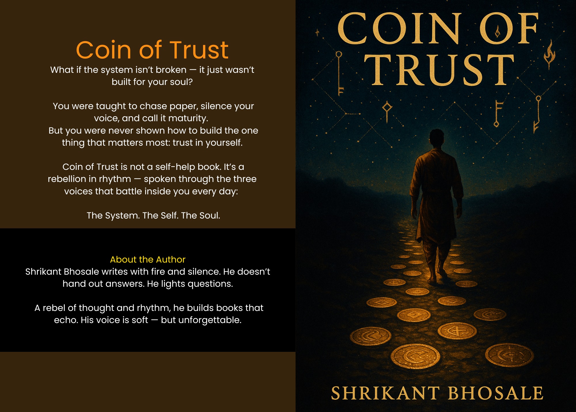 cover photo of book coin of trust